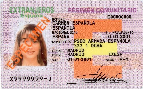 Residence card for a family member of a European Union citizen